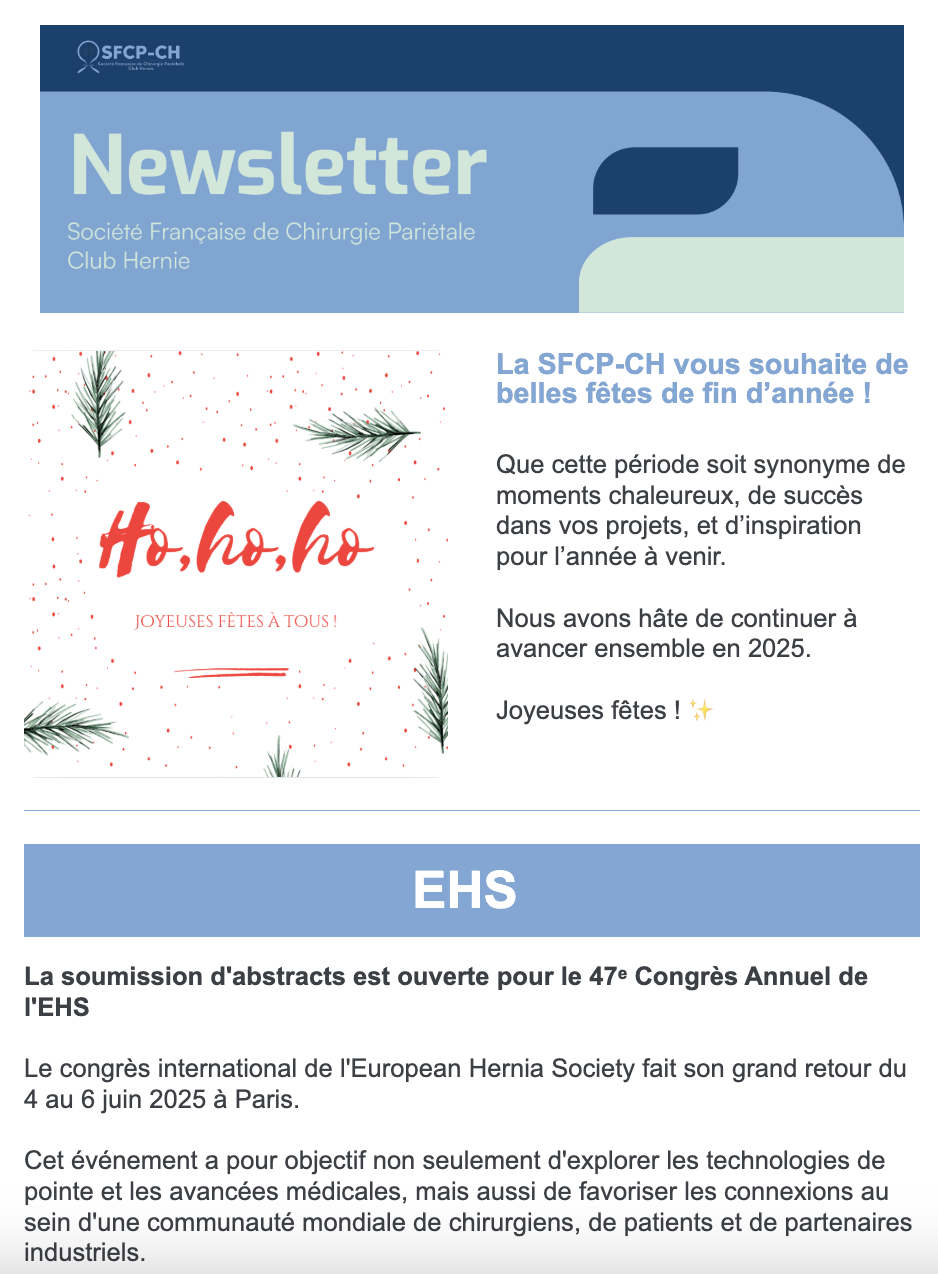 Newsletter Mai 2024