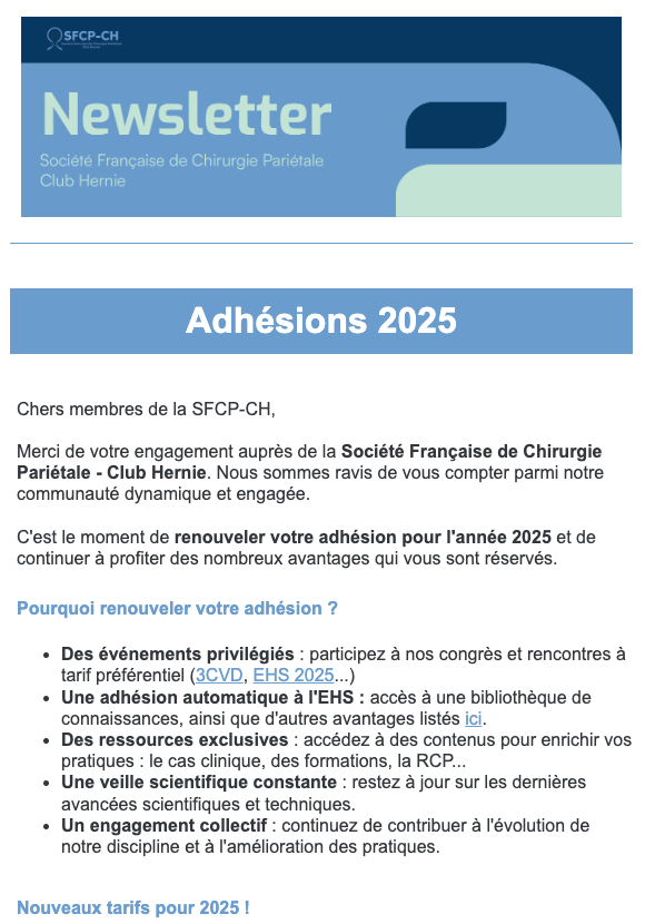 Newsletter Mai 2024