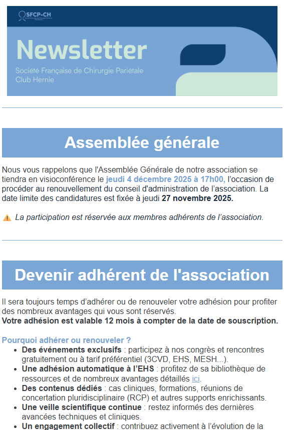 Newsletter Mai 2024