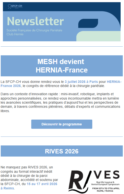 SFCP-CH newsletter décembre 2025 Newsletter Mai 2024