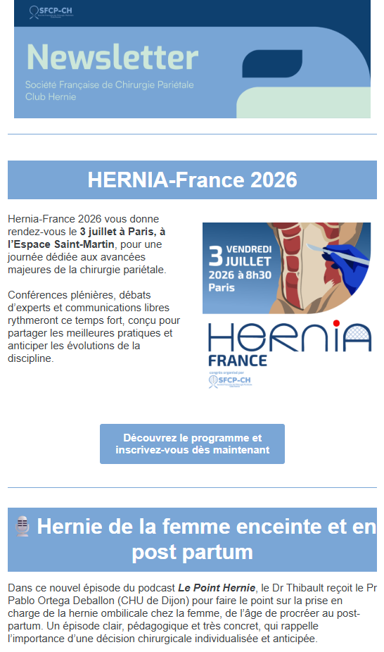 newsletter janvier 2026 Newsletter Mai 2024
